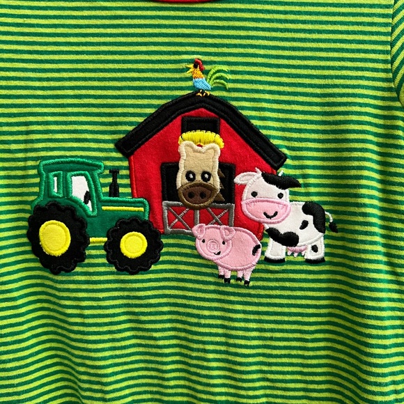 Be Mine Farm Ruffle Romper - Picture 2 of 4